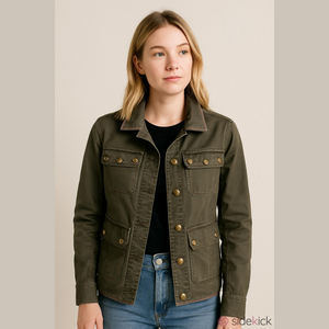J. Crew Downtown Field Dark Olive Jacket